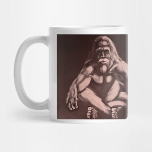 Cross Legged Sasquatch Mug